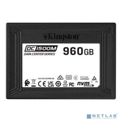 Kingston Enterprise SSD 960GB DC1500M U.2 PCIe NVMe SSD (R3100/W1700MB/s) SEDC1500M/960G