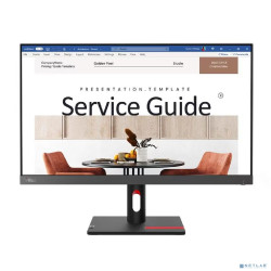 LCD Lenovo 23.8" S24i-30 {IPS 1920x1080 100Hz 4ms 16:9  1300:1 250cd 178/178 D-Sub HDMI}