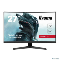 LCD IIYAMA 27" G2766HSU-B1 {VA 1920x1080 165Hz 1ms 178/178 250cd 3000:1 8bit 2xHDMI2.0 2xDisplayPort1.4 2xUSB2.0 AMDFreeSync 2x2W VESA}