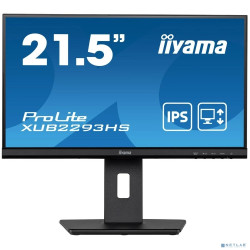 LCD IIYAMA 21.5" XUB2293HS-B5 {IPS 1920x1080 75Hz 3ms 178/178 250cd 1000:1 8bit(6bit+FRC) HDMI1.4 DisplayPort1.2 2x1W Pivot VESA}