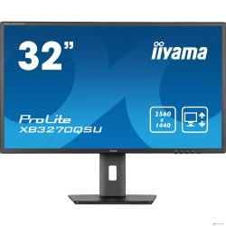LCD IIYAMA 31.5" XB3270QSU-B1 {IPS 2560x1440 60Hz 3ms 178/178 250cd 1200:1 10bit(8bit+FRC) 2xHDMI1.4 DisplayPort1.4 3xUSB3.2 2x2W HAS VESA}