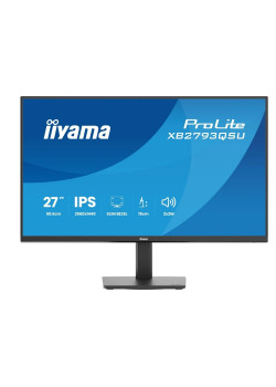 LCD IIYAMA 27" XB2793QSU-B1 {IPS 2560x1440 75Hz 1ms 350cd HDMI DisplayPort USB MM HAS Pivot}