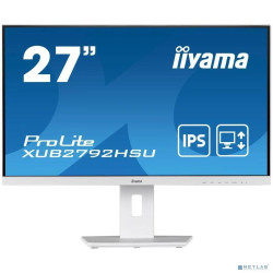 LCD Iiyama 27'' XUB2792HSU-W5 белый {IPS 1920х1080 75Hz 250cd 178/178 1000:1 4ms D-Sub HDMI DisplayPort}