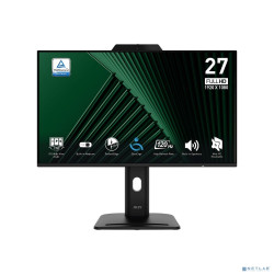 MSI PRO 27" MP272PMG {IPS 1920x1080 120Hz 4ms 1500:1 300cd D-Sub HDMI DisplayPort 2xUSB Webcam Speaker HAS Pivot VESA}