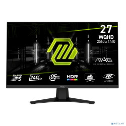 MSI MAG 27" 274QF X24 {IPS 2560x1440 240Hz 0.5ms 1000:1 100M:1 250cd 2xHDMI2.0b  DisplayPort1.4a Tilt VESA}
