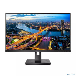 LCD PHILIPS 23.8" 242B1V черный с поворотом экрана {IPS 1920x1080 75Hz 4ms 178/178 350cd DVI HDMI1.4 DisplayPort1.2 4xUSB3.2 MM PrivacyMode}