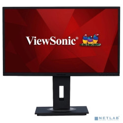 LCD ViewSonic 23.8" VG2448 черный {IPS 1920x1080 5ms 178/178 250cd D-Sub HDMI}