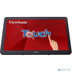 LCD ViewSonic 23.6" TD2430 черный TOUCH {VA 10-points touch 1920x1080 10ms 200cd 3000:1(DCR 50M:1) D-Sub HDMI DisplayPort USB3.0x2 Audio speakers} [VS16495]