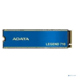 Твердотельный накопитель SSD ADATA ALEG-710-1TB PCIe Gen3x4 with NVMe, 2400/1800, IOPS 180/150K, MTBF 1.5M, 3D NAND, 260TBW, 0,24DWPD, Heat Sink, Bulk