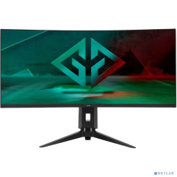 LCD GMNG 34" GM-34C11W {VA 3440x1440 165Hz 1ms curved 21:9 300cd 4000:1 2xHDMI 2xDisplayPort Speakers VESA}