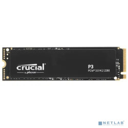 SSD 2Tb Crucial P3 3D NAND M2 PCIe NVMe R3500Mb/s W3000MB/s CT2000P3SSD8