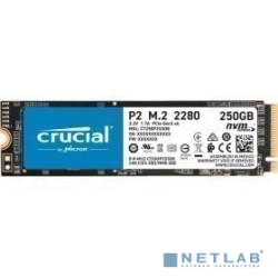 Crucial SSD M.2 250GB, PCIe Gen 3.0, NVMe, CT250P2SSD8