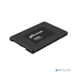 Micron SSD 5400 MAX, 3840GB, 2.5" 7mm, SATA3, 3D TLC, R/W 540/520MB/s, IOPs 95 000/34 000, TBW 24528, DWPD 3.5 (12 мес.)
