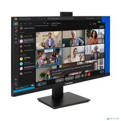 LCD ExeGate 27" EA2700C SuperView {IPS 2560x1440 75Hz 5ms 16:9 250cd 1000:1 178/178 HDMI DisplayPort USB webcam AudioOut} [EX298882RUS]