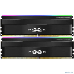 Память DDR5 2x16GB 5600MHz Silicon Power SP032GXLWU560FDF Xpower Zenith RGB RTL Gaming PC5-44800 CL40 DIMM 288-pin 1.25В kit single rank с радиатором Ret