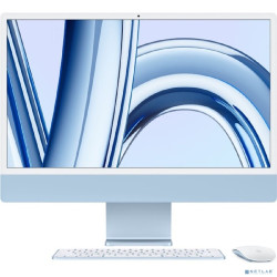 Apple iMac 24 Blue (M3/8Gb/256Gb SSD/MacOs) ((MQRQ3ZP/A))