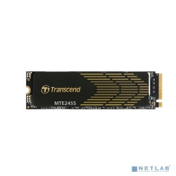 Твердотельный накопитель/ Transcend SSD MTE245S, 2000GB, M.2(22x80mm), NVMe 1.4, PCIe 4.0 x4, 3D NAND, R/W 5300/4600MB/s, IOPs 620 000/480 000, TBW 600, DWPD 0.33, 5 лет