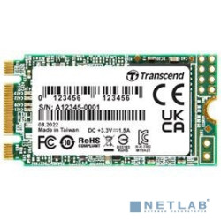 Transcend SSD 425S, 500GB, M.2(22x42mm), SATA3, 3D TLC, TS500GMTS425S