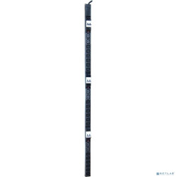 EUROLAN 60A-63-65-24BL Блок распределения питания базовый 0U 16/400 3 фазы, 18 C13 + 6 C19, шнур IEC 309 16А, 3 метра