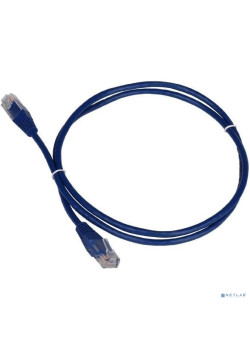 Патч-корд LANMASTER вилка RJ-45,  вилка RJ-45,  кат.5е,  ПВХ,  0.3м,  синий [twt-45-45-0.3-bl]