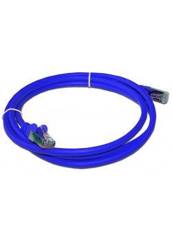 Патч-корд RJ45 - RJ45, 4 пары, FTP, категория 6A, 3 м, синий, LSZH, LANMASTER