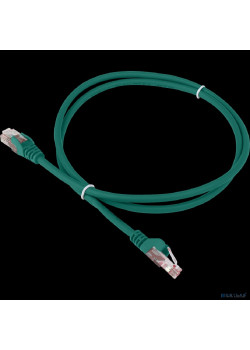 Патч-корд LANMASTER вилка RJ-45,  вилка RJ-45,  кат.6,  LSZH,  2м,  зеленый [lan-pc45/u6-2.0-gn]
