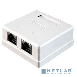 Hyperline CA-8P8C-C5e-WH Проходной адаптер RJ-45(8P8C), категория 5e