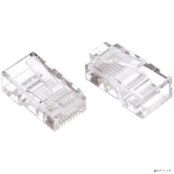 Gembird  коннектор RJ45  8P8C  (100 шт. в уп) без вставки , кат. 5 е