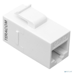 EKF TRC-INLC-KSTN-5EUTP-WH Адаптер проходной TERACOM Cat.5E неэкранированный RJ45-RJ45 тип Keystone белый