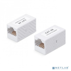 WRline Проходной адаптер, RJ45-RJ45 (8p8c), категория 5е, неэкранированный, цвет белый