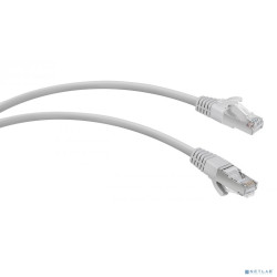WRline Патч-корд F/UTP, категория 5е, 2xRJ45, экранированный, серый, LSZH, 0.3м