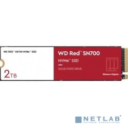 SSD WD Red SN700 NVMe WDS200T1R0C 2ТБ M2.2280 NVMe PCIe Gen3 8Gb/s