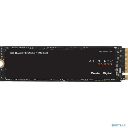 SSD WD Original PCI-E x4 500Gb WDS500G1X0E Black SN850 M.2 2280