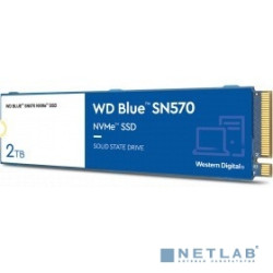 SSD WD Blue 3D NAND WDS200T3B0C 2ТБ M2.2280 PCI-E x4