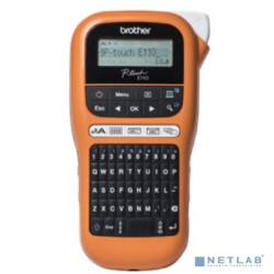Brother P-Touch PT-E110VP  Ручная профессиональная электронная система для печати наклеек  PTE110VPR1