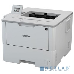 Brother HL-L6300DW Принтер, A4, 46 стр/мин, 256Мб, дуплекс, GigaLAN, WiFi, лоток 520л, NFC, USB, старт.картридж 8000стр (HLL6300DWR1)