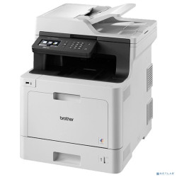 Brother MFC-L8690CDW МФУ, A4, цветной лазерный, 31стр/мин, 512Мб, факс, дуплекс, ADF50,GigaLAN, WiFi, USB (старт.картр.3000/1800стр) (MFCL8690CDWR1)