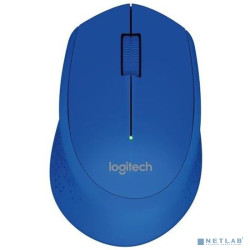 Мышь Logitech M280, оптическая, беспроводная, USB, синий [910-004309]
