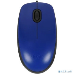 Мышь Logitech M110 Silent Blue [бесшумная, оптическая, 1000dpi, USB, 1.8м] [910-005500]