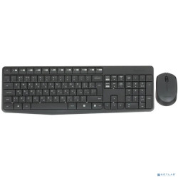 Клавиатура и мышь Logitech MK235 RUS 920-007949 BLACK