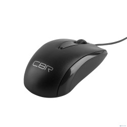 CBR CM 124 Black USB, Мышь офисн., оптич., 1000dpi, 3 кн., 1,5 м