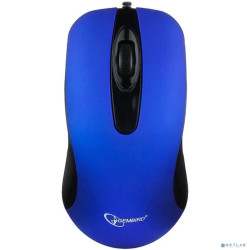 Gembird MOP-400-B dark blue USB, 1000DPI, бесшумный клик
