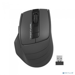 Мышь беспроводная A4Tech Fstyler FG30S , серый , оптическая, 2000dpi silent , USB, 6 кнопок (1204070)