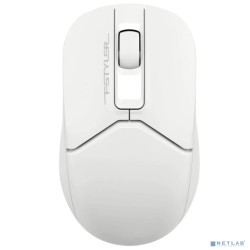 A-4Tech Мышь Fstyler FB12 белый оптическая (1200dpi) беспроводная BT/Radio USB (3but) [1595330]