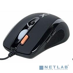A-4Tech Мышь X-718BK (черный) USB, 6+1 кл.-кн., 3000 dpi,проводная [94398]