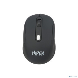 Мышь HIPER беспроводная OMW-5500 { SoftTouch,1600dpi, черный, USB, 4кнп}