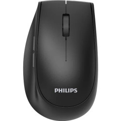 Philips  Беспроводная Мышь SPK7627, 2,4 GHz, Bluetooth 3.0/5.0, 5 кноп., 1600dpi, Аккамулятор, Чёрный