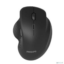Philips  Беспроводная Мышь SPK7624, 2,4 GHz, Bluetooth 3.0/5.0, 6 кноп., 800-1600dpi, Чёрный