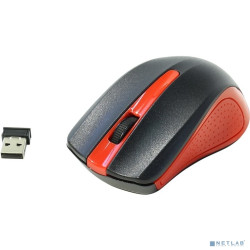 Oklick 485MW black/red optical (1200dpi) cordless USB (2but) [997828]