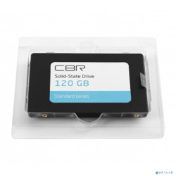 CBR SSD-120GB-2.5-ST21, Внутренний SSD-накопитель, серия "Standard", 120 GB, 2.5", SATA III 6 Gbit/s, Phison PS3111-S11, 3D TLC NAND, R/W speed up to 550/420 MB/s, TBW (TB) 100